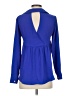 Amanda Uprichard 100% Polyester Blue Long Sleeve Blouse Size P (petite) - photo 2