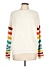 Sugar Lips Color Block White Pullover Sweater Size L - photo 1
