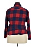 Jachs Girlfriend 100% Cotton Plaid Red Long Sleeve Button-Down Shirt Size XXL - photo 2