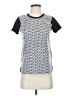 J.Crew 100% Cotton Silver Short Sleeve Top Size XS - photo 1