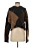 Cos Argyle Brown Wool Pullover Sweater Size S - photo 1