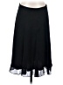 George 100% Polyester Solid Black Formal Skirt Size 4 - photo 1