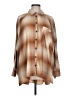 BDG Plaid Brown Long Sleeve Blouse Size L - photo 1