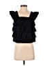 Shein 100% Polyester Black Sleeveless Blouse Size S - photo 1