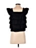 Shein 100% Polyester Black Sleeveless Blouse Size S - photo 2