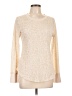 Gap Ivory Long Sleeve Top Size L - photo 1