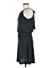 En Focus Studio Polka Dots Black Casual Dress Size 8 - photo 5
