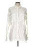 Old Navy 100% Cotton Ivory Long Sleeve Button-Down Shirt Size L - photo 1