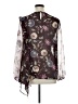 Vince Camuto 100% Polyester Black 3/4 Sleeve Blouse Size XL - photo 2