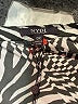 NYDJ 100% Polyester Animal Print Silver Sleeveless Blouse Size 0X - photo 7