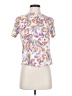 Westbound Paisley Ivory Short Sleeve Turtleneck Size S (petite) - photo 1