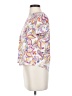 Westbound Paisley Ivory Short Sleeve Turtleneck Size S (petite) - photo 5