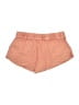 Roxy 100% Cotton Hearts Orange Shorts Size L - photo 2