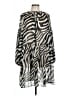 H&M Animal Print Silver Casual Dress Size L - photo 1