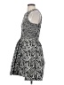 Nicholas Animal Print Black Cocktail Dress Size 4 - photo 5