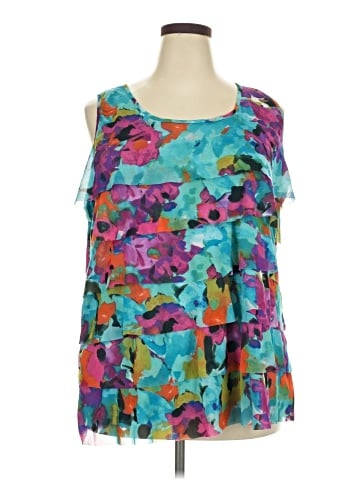 Fashion Bug Sleeveless Blouse (view 1)