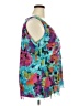 Fashion Bug 100% Polyester Teal Sleeveless Blouse Size 2X - photo 4
