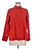 J.Crew 100% Linen Red Long Sleeve Blouse Size 8 - photo 1