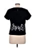 Talbots Black Short Sleeve Top Size 8 - photo 2