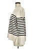 Be Cool Stripes Ivory Turtleneck Sweater Size M - photo 5