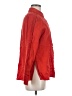 J.Crew 100% Linen Red Long Sleeve Blouse Size 8 - photo 4