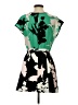 Tibi Graphic Green Cocktail Dress Size 4 - photo 2