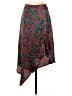 Lost + Wander 100% Polyester Paisley Red Teal Casual Skirt Size S - photo 1