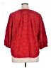 Chico's 100% Polyester Red 3/4 Sleeve Blouse Size XL (3.5) - photo 2