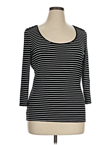 White House Black Market 3/4 Sleeve Top (view 1)