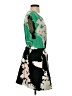 Tibi Graphic Green Cocktail Dress Size 4 - photo 4