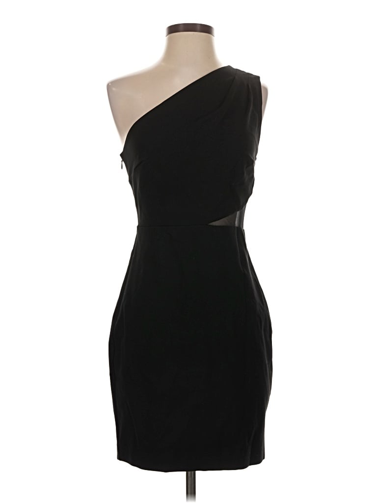 Pre-owned Halston Heritage Cocktail Dress In Black