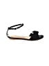 Cynthia Vincent 100% Leather Black Sandals Size 5 1/2 - photo 1