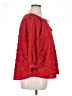 Chico's 100% Polyester Red 3/4 Sleeve Blouse Size XL (3.5) - photo 4