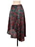 Lost + Wander 100% Polyester Paisley Red Teal Casual Skirt Size S - photo 2