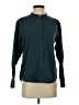 Unbranded 100% Cotton Teal Long Sleeve Blouse Size XS - photo 1