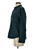 Unbranded 100% Cotton Teal Long Sleeve Blouse Size XS - photo 5
