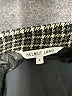 Helmut Lang 100% Wool Plaid Gray Wool Skirt Size 2 - photo 4