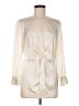 Theory Ivory Long Sleeve Blouse Size 10 - photo 1