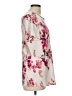 The Limited Floral Ivory Short Sleeve Blouse Size L - photo 4