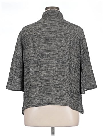 Eileen Fisher 3/4 Sleeve Button-Down Shirt (view 2)