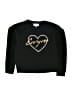 Free Style Hearts Black Sweatshirt Size 12 - photo 1