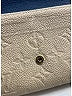 Louis Vuitton 100% Leather Ivory Empreinte Leather Monogram Wallet One size - photo 7