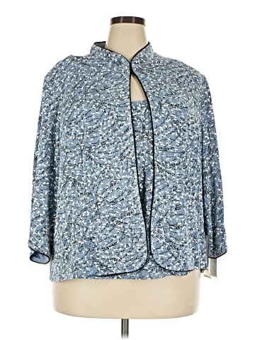 Alex Evenings 3/4 Sleeve Blouse (view 1)