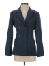 Zanella Chevron-herringbone Blue Blazer Size 4 - photo 1