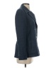 Zanella Chevron-herringbone Blue Blazer Size 4 - photo 4