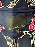 Banana Republic 100% Polyester Floral Black Jacket Size XS - photo 6