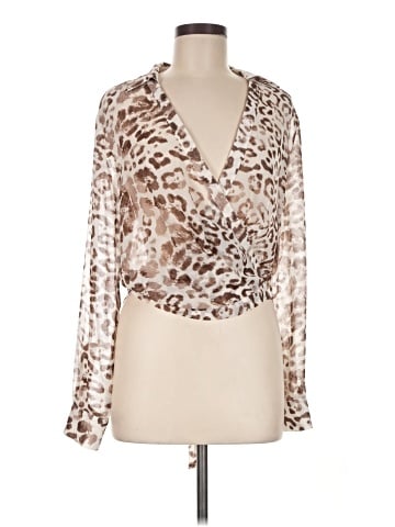 Olivaceous Long Sleeve Blouse (view 1)
