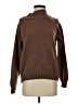 Shein 100% Polyester Solid Brown Turtleneck Sweater Size S - photo 1