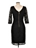 Laundry by Shelli Segal Black Cocktail Dress Size 10 - photo 2