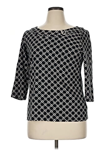 Kim Rogers 3/4 Sleeve Top (view 1)
